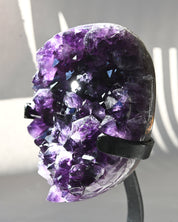 Amethyst Crystal Geode on Stand 3.9lbs