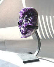 Amethyst Crystal Geode on Stand 3.9lbs