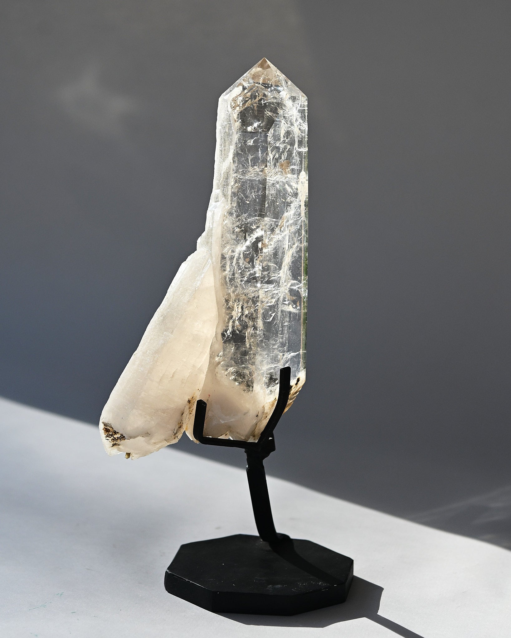 Natural Smoky Quartz Point on Stand 5lb