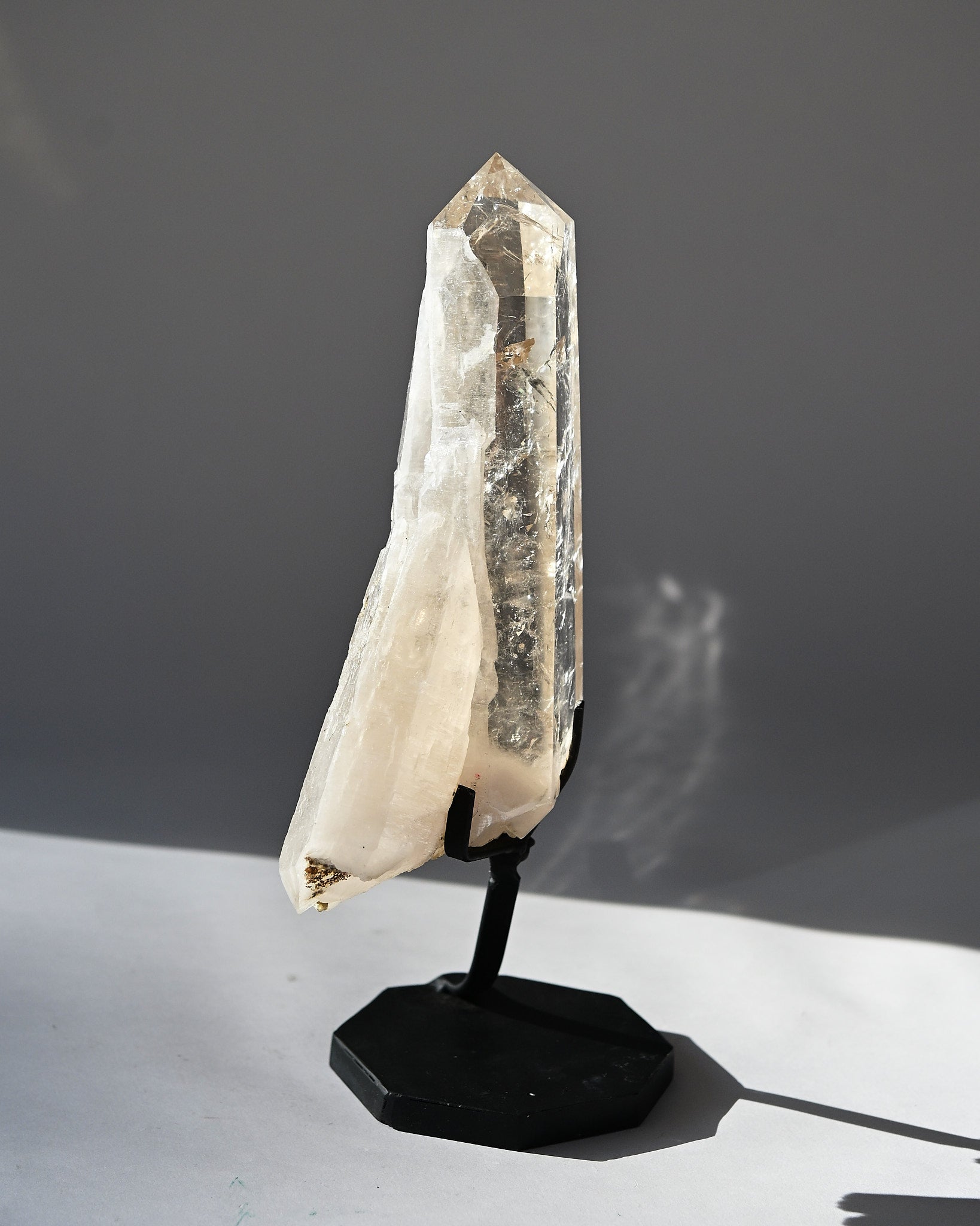 Natural Smoky Quartz Point on Stand 5lb