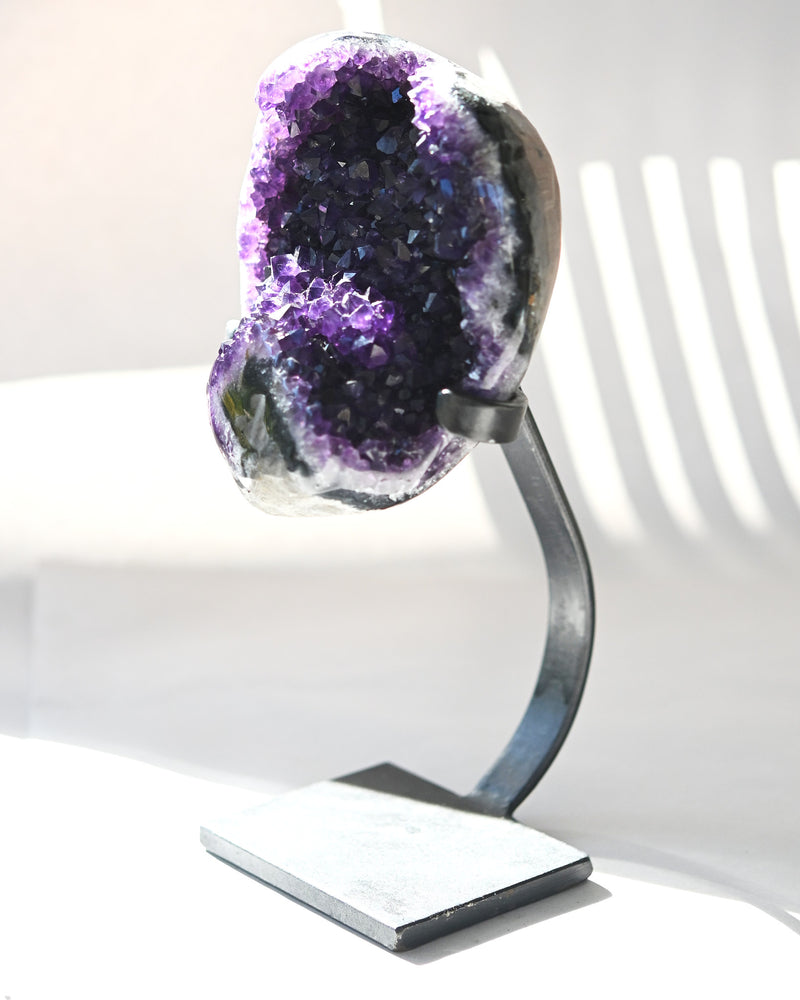 XL Amethyst Geode on Stand 4.4lbs