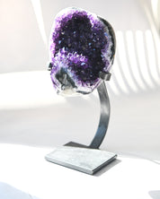 XL Amethyst Geode on Stand 4.4lbs