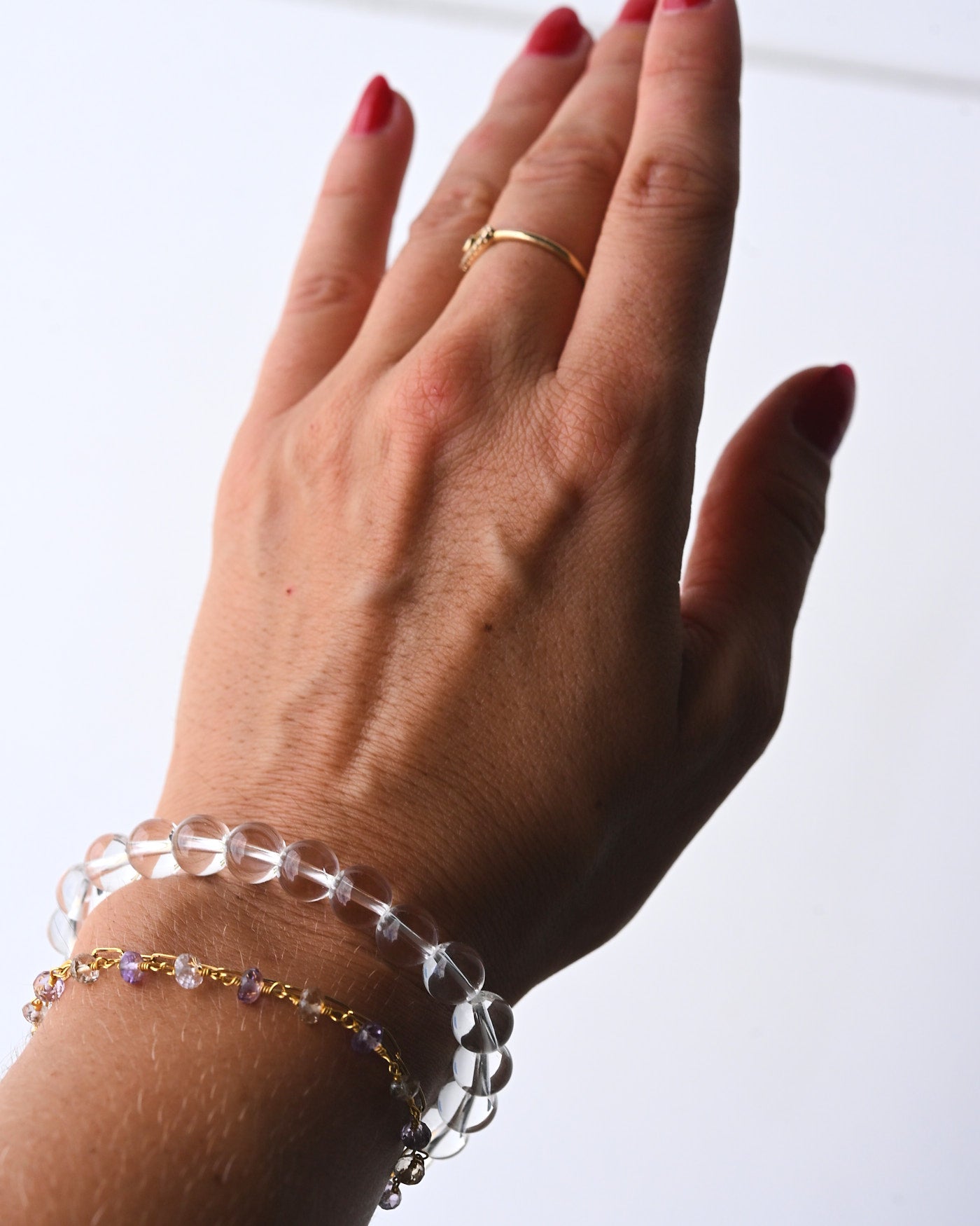 Clear Quartz Bracelet - AMPLIFY