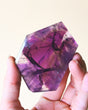 Rare Trapiche Amethyst Slice