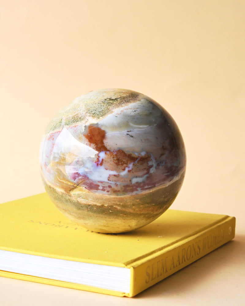 Ocean Jasper Sphere 11lbs