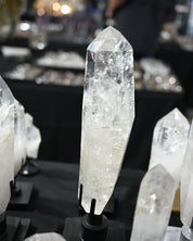 Clear Quartz Point on Stand 10.6lbs