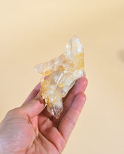 Double Terminated Golden Colombian Quartz for sale at Crystals.com