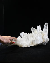Arkansas Clear Quartz Statement Cluster 13.5 lbs — 14x7x6 in