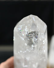Clear Quartz Point on Stand 10.6lbs