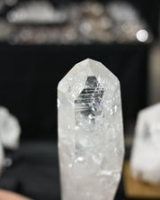 Clear Quartz Point on Stand 10.6lbs