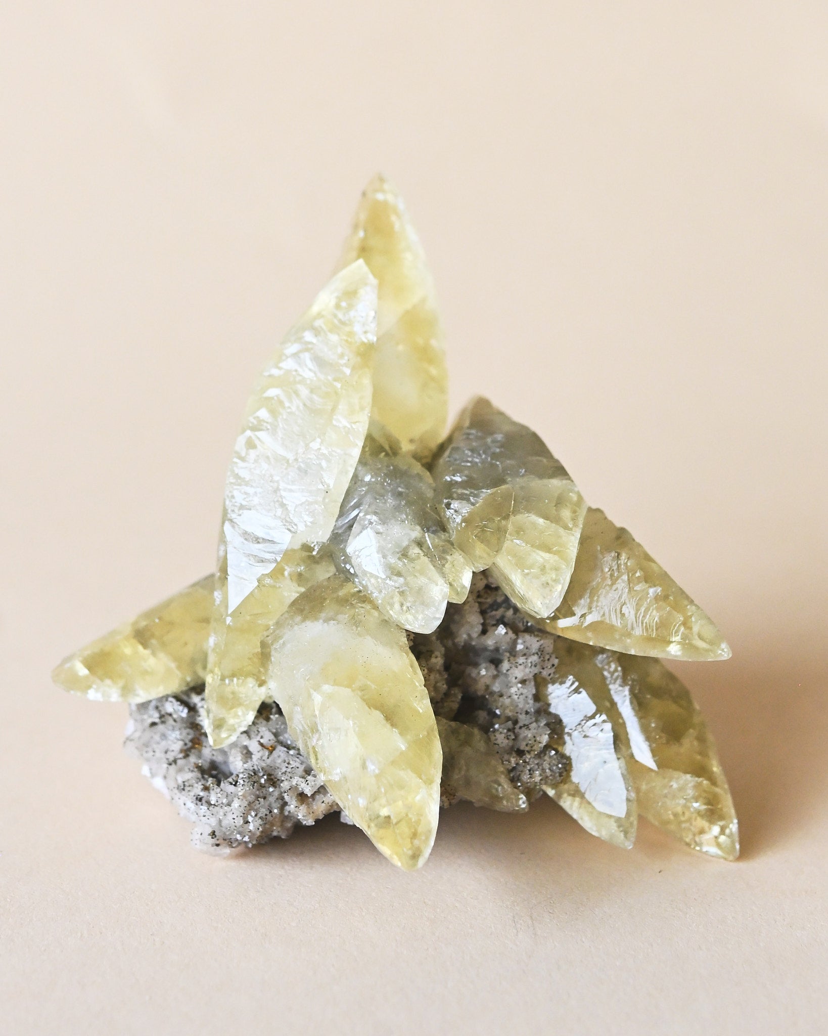 Rare Dragon Scale Calcite | Sweetwater Mine - calcite crystal cluster specimen view 12