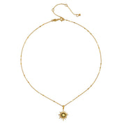 Labradorite North Star Starburst Necklace 18kt Gold - Image 2 - Crystals.com