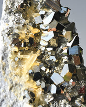 Pyrite on Quartz Matrix – Indonesia 4lbs
