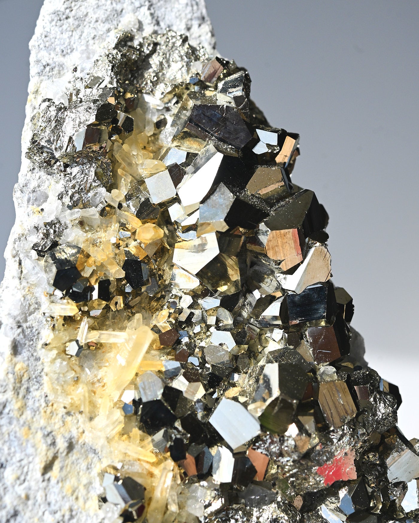 Pyrite on Quartz Matrix – Indonesia 4lbs