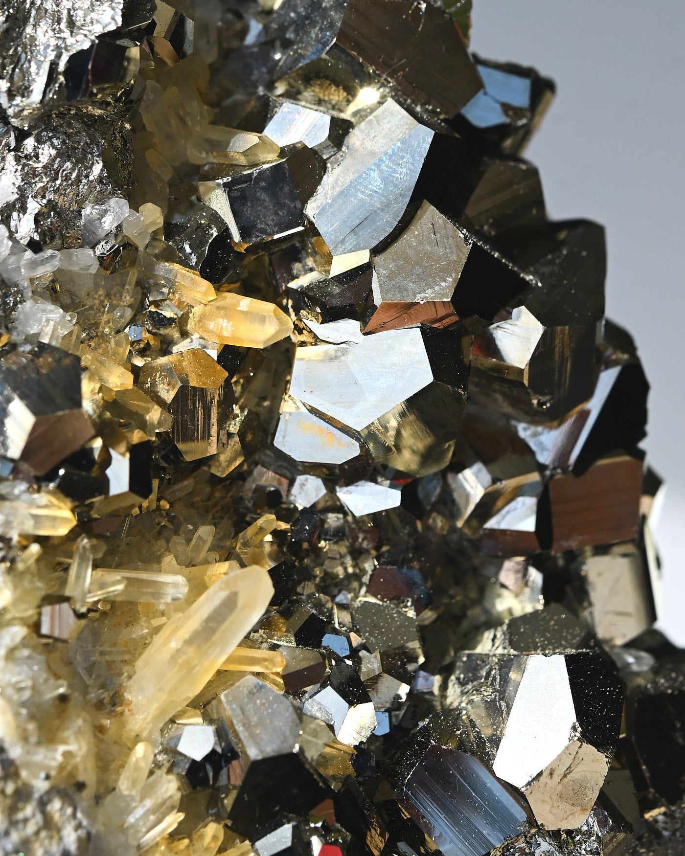 Pyrite on Quartz Matrix – Indonesia 4lbs