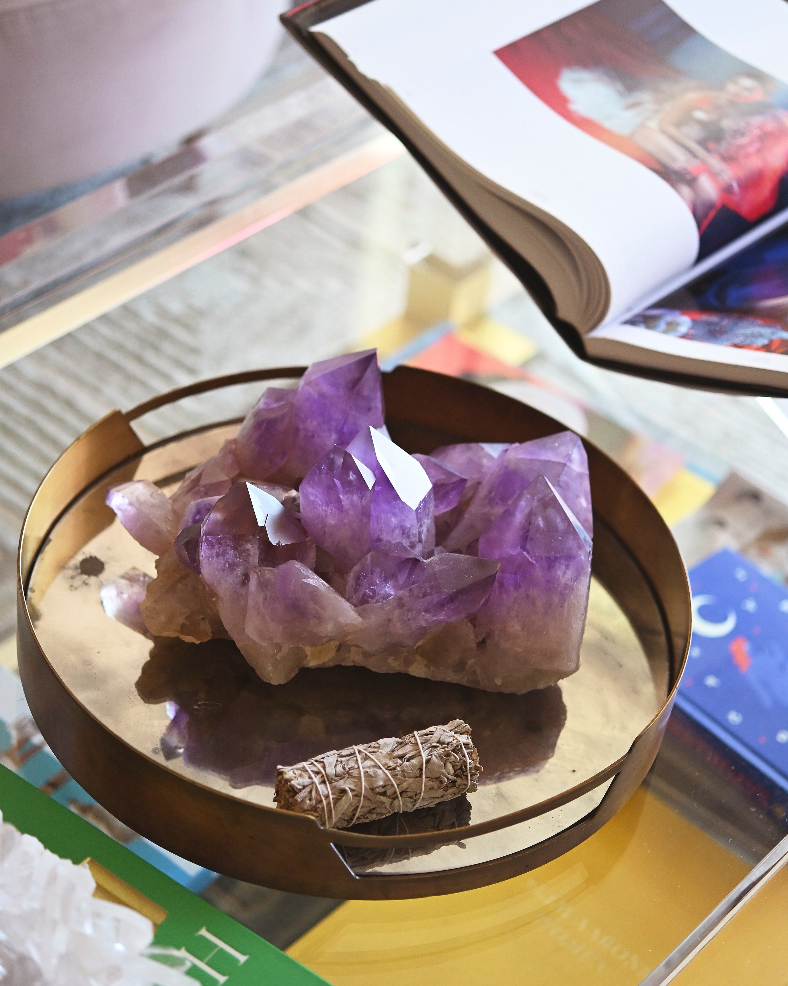 XXL Bolivian Amethyst Cluster 14.5lbs