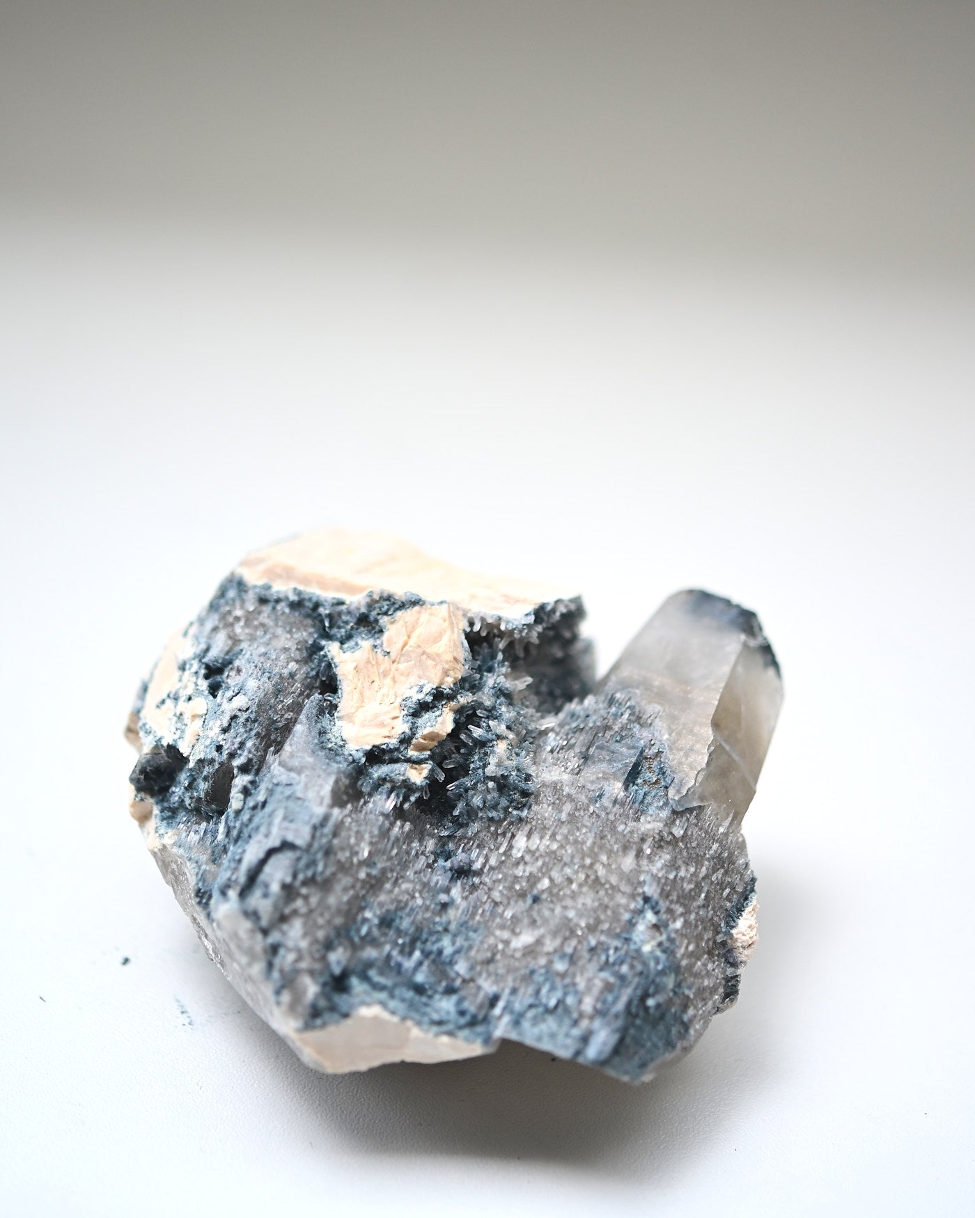 Foitite on Feldspar – Erongo Mountains, Namibia