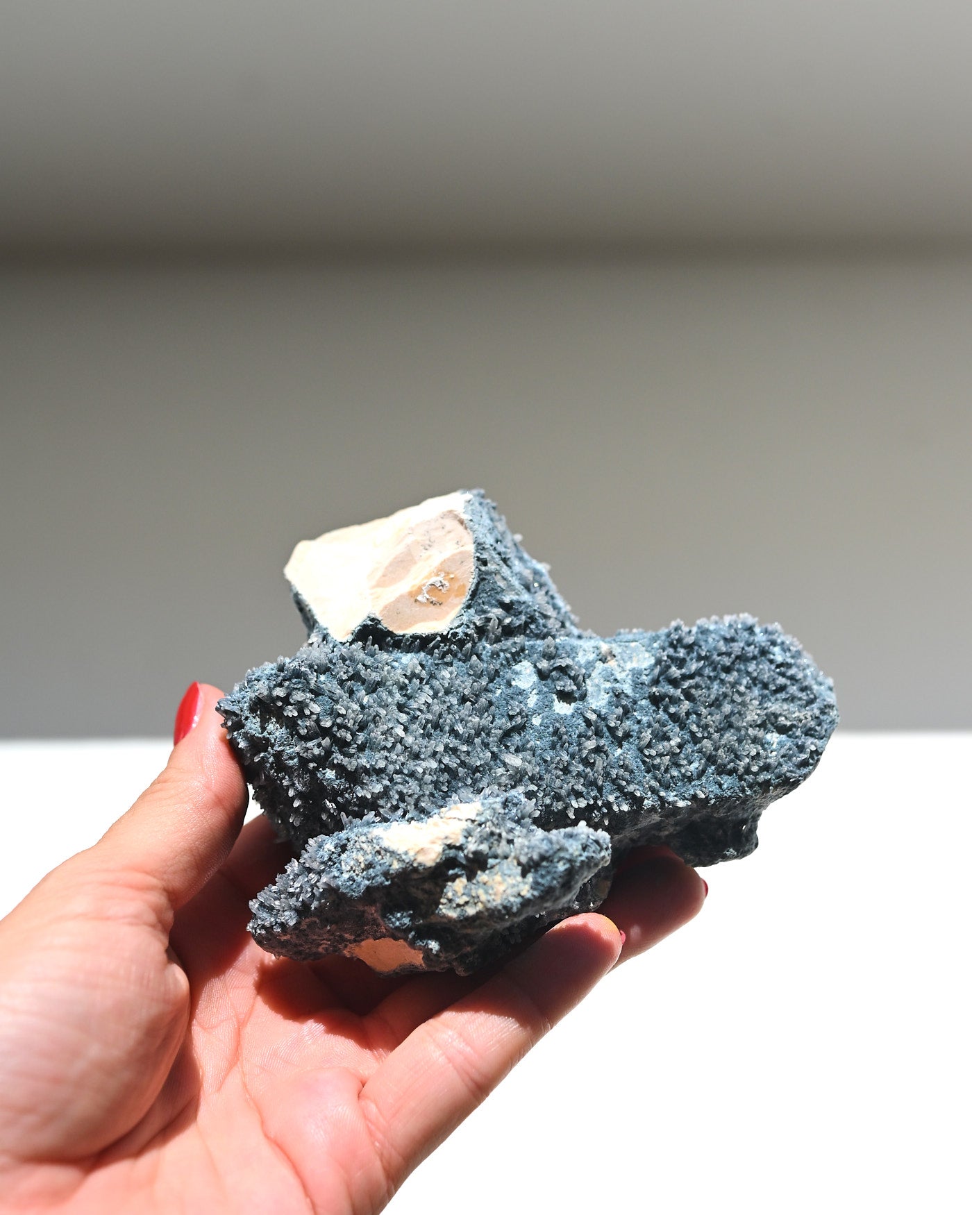 Foitite on Feldspar – Erongo Mountains, Namibia