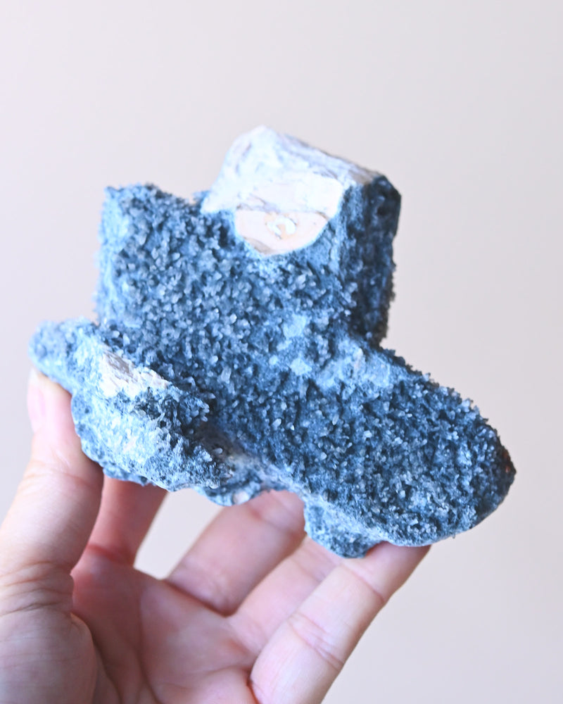 Foitite on Feldspar, Erongo #150-B
