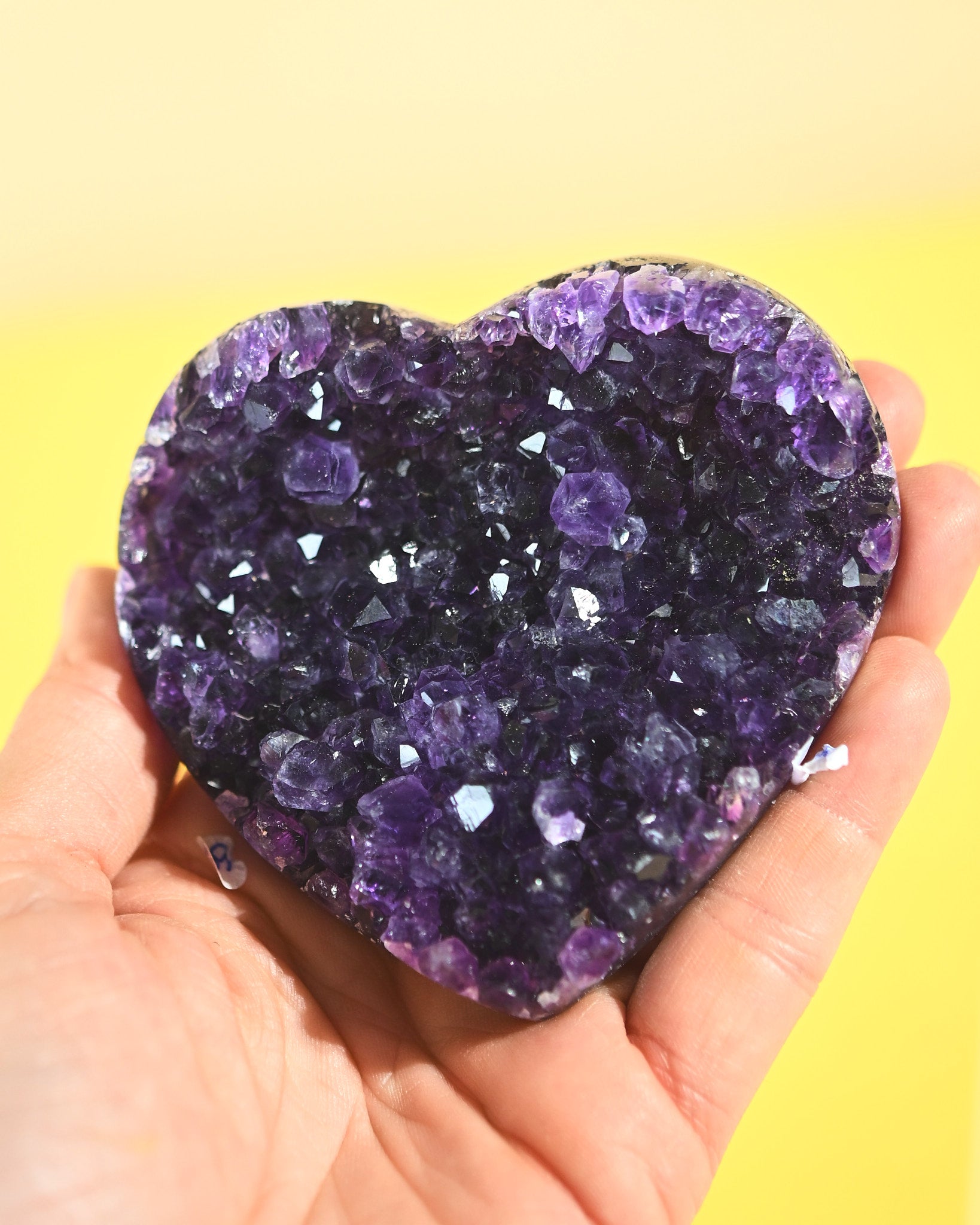 Amethyst Druzy Heart - Image 2
