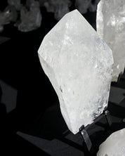 Massive Clear Quartz Point on Stand