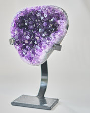Amethyst Crystal Geode on Stand 3.8lbs