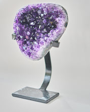 Amethyst Crystal Geode on Stand 3.8lbs