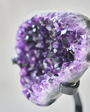 Amethyst Crystal Geode on Stand 3.8lbs