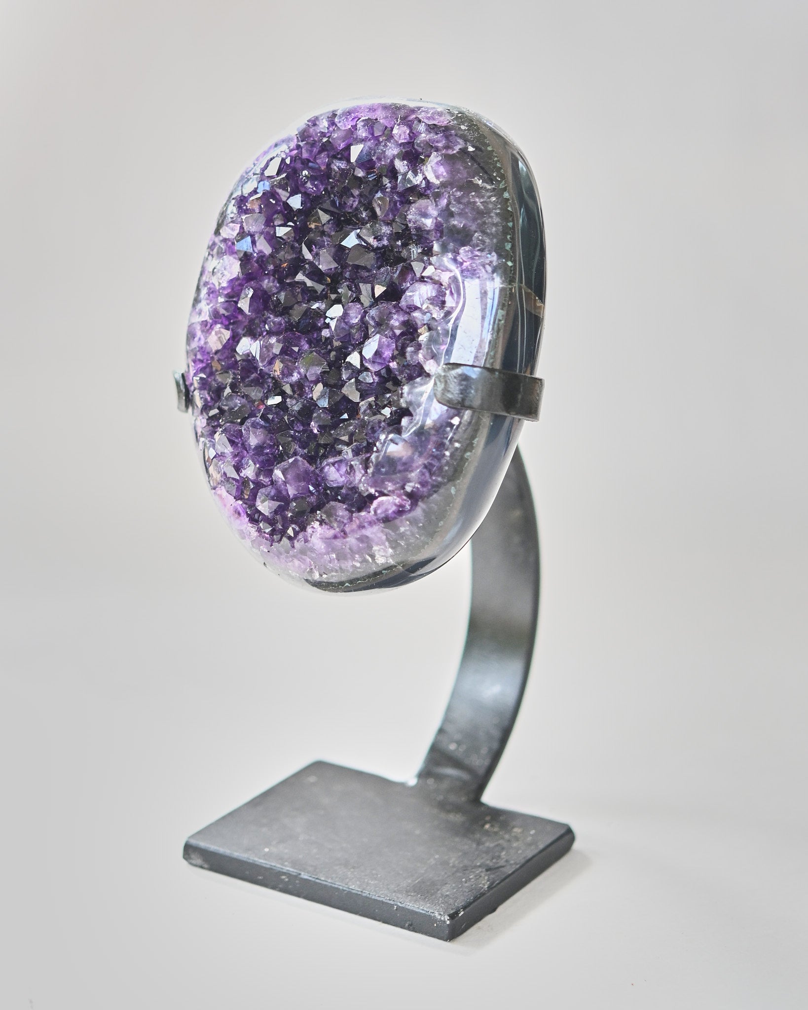 Amethyst Crystal Geode on Stand 4.6lbs