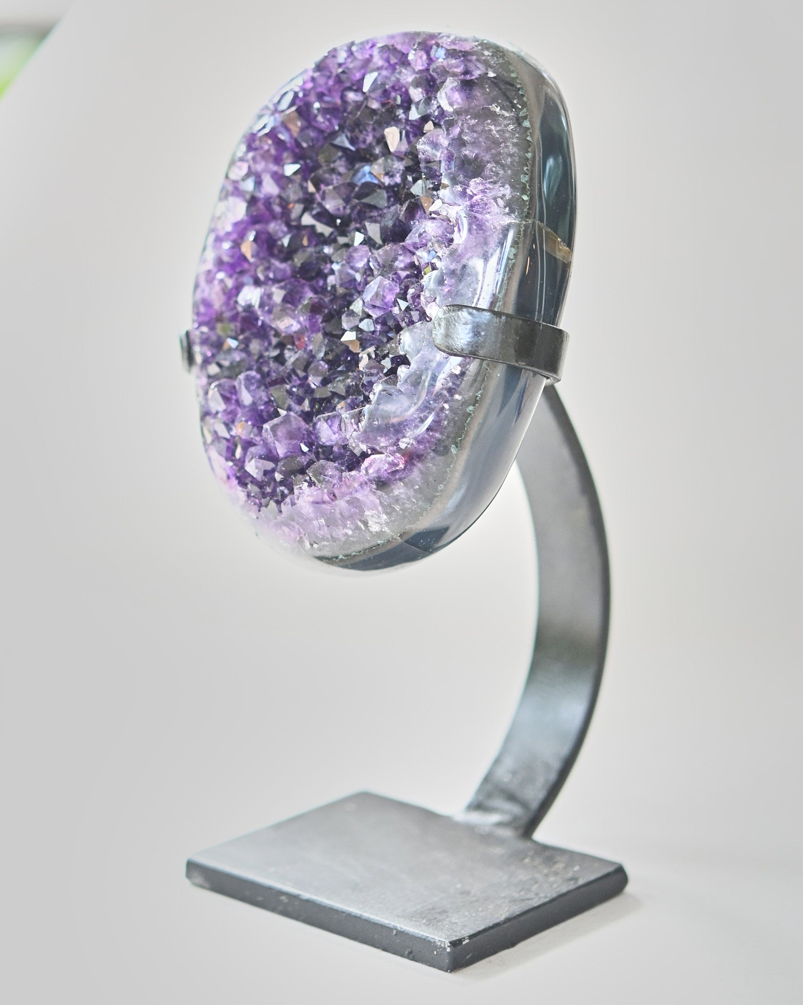 Amethyst Crystal Geode on Stand 4.6lbs