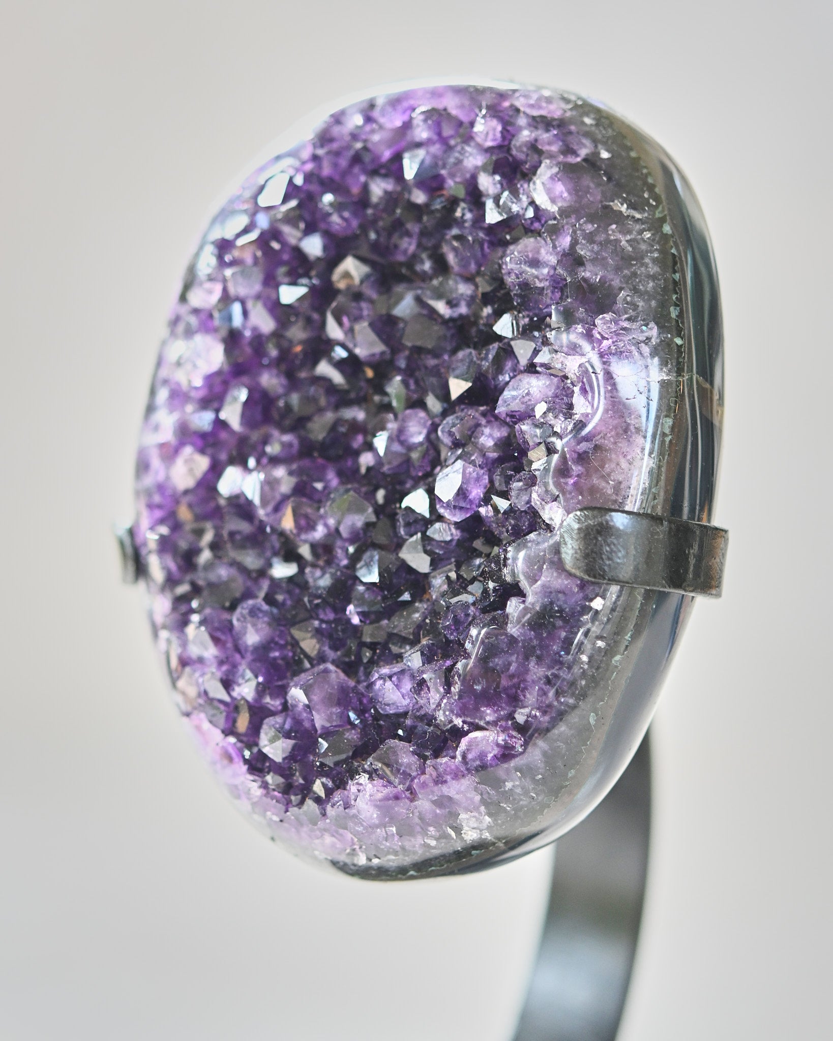 Amethyst Crystal Geode on Stand 4.6lbs