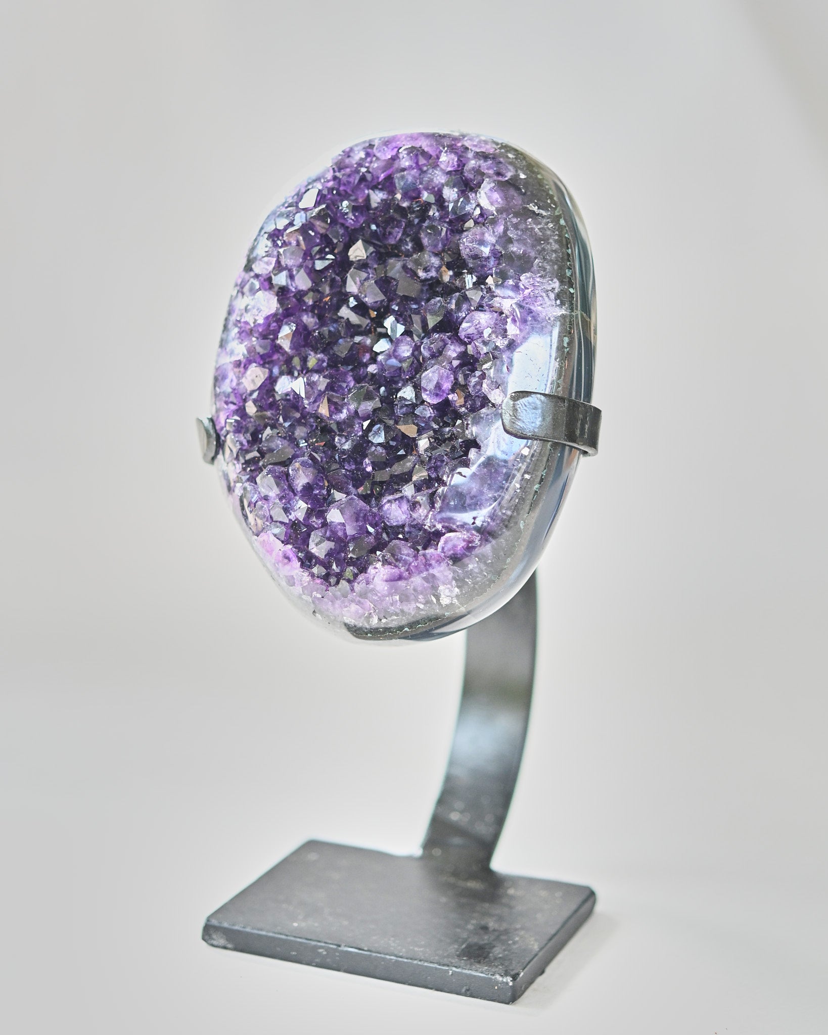 Amethyst Crystal Geode on Stand 4.6lbs