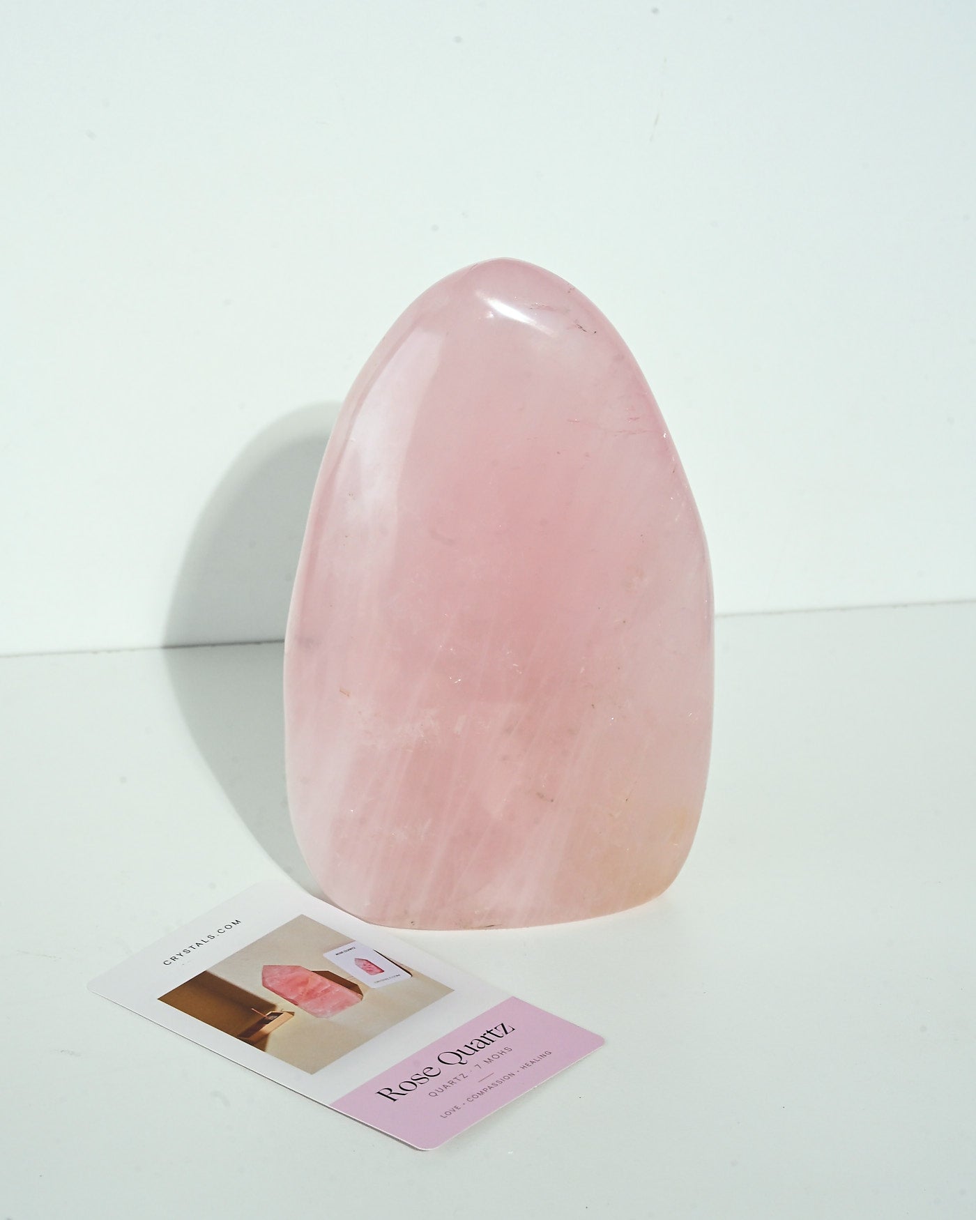 Rose Quartz Statement Freeform 2.3kg alternate view