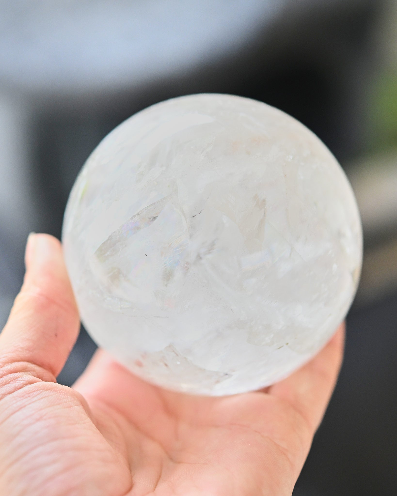 Clear Quartz Sphere 2lbs