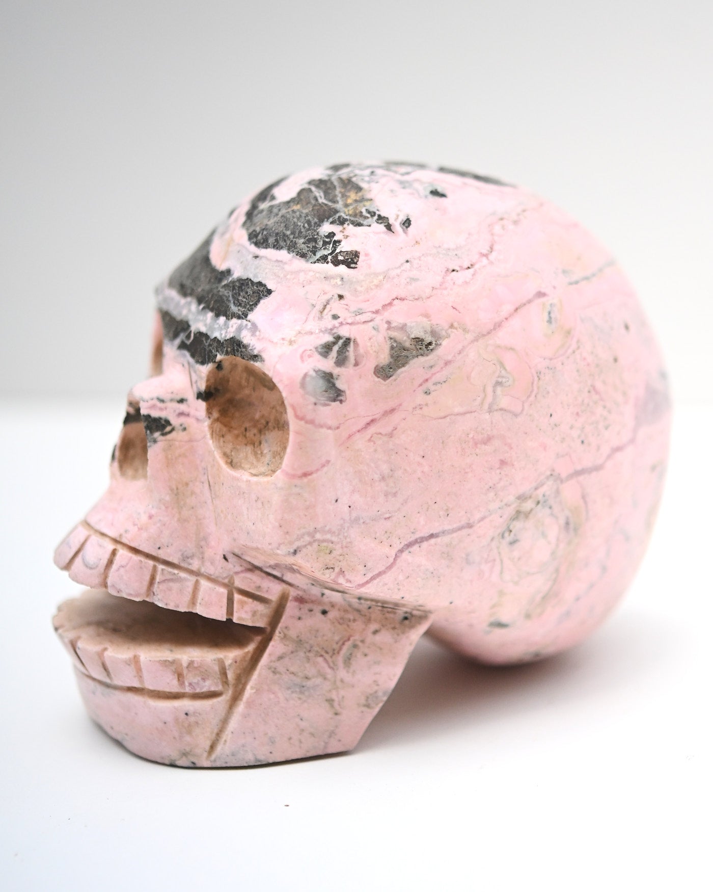 Rhodonite Skull 5lbs