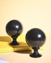 Black Onyx Sphere for sale at Crystals.com