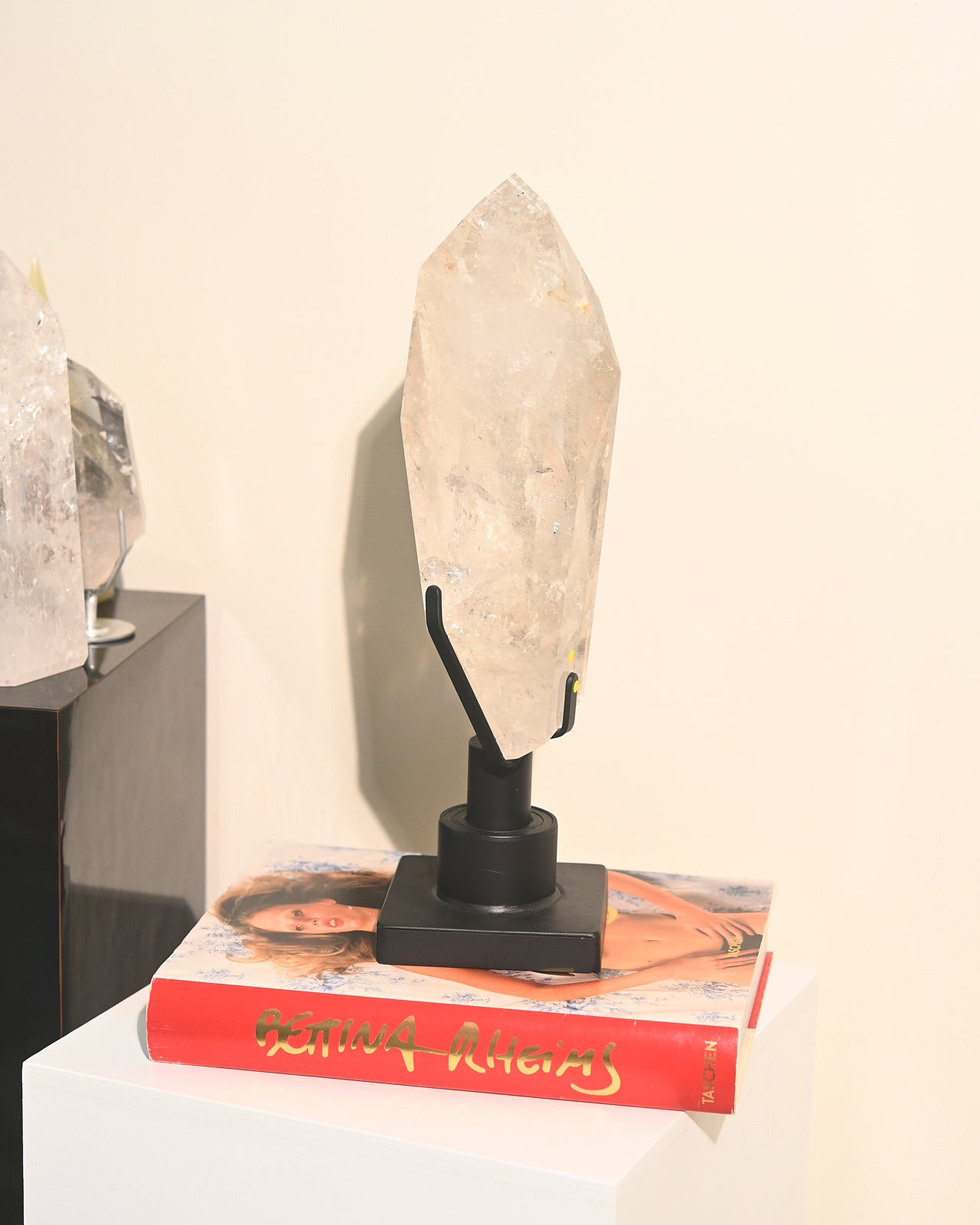 XL Clear Quartz Form on Spinning Stand 6.3lbs