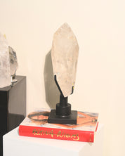 XL Clear Quartz Form on Spinning Stand 6.3lbs