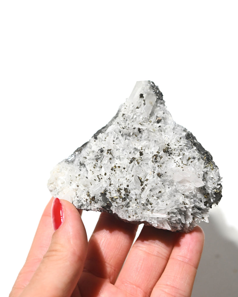 Quartz with Galena