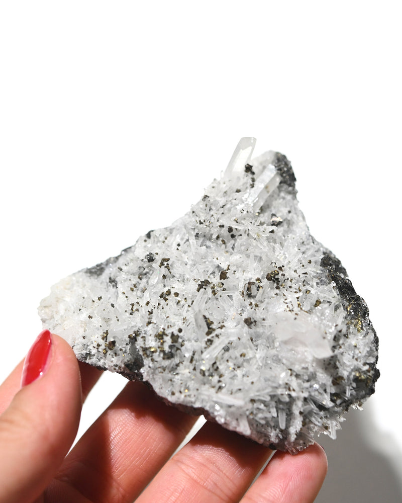 Quartz with Galena