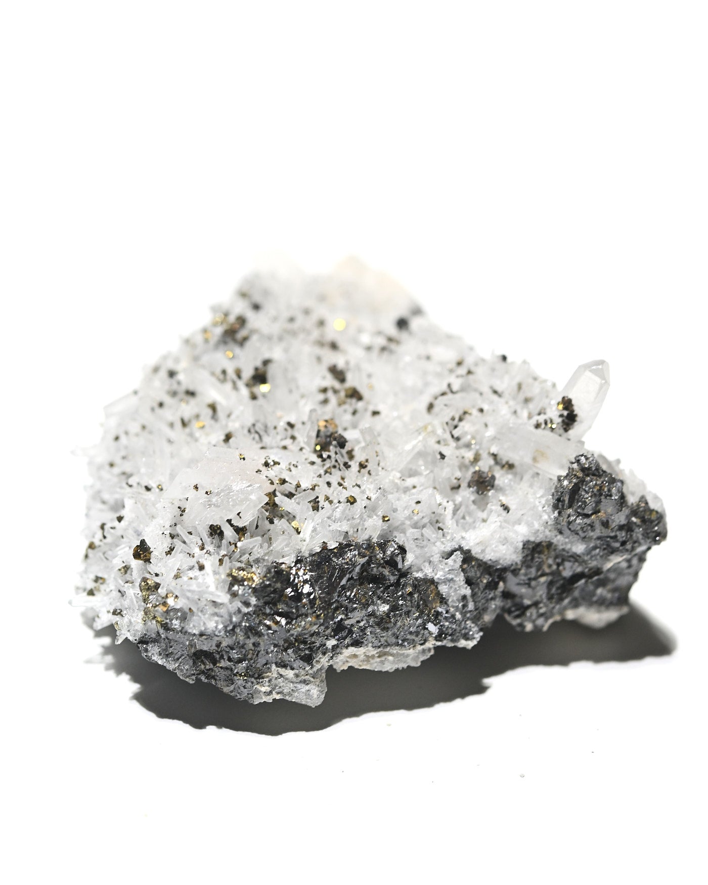Quartz with Galena