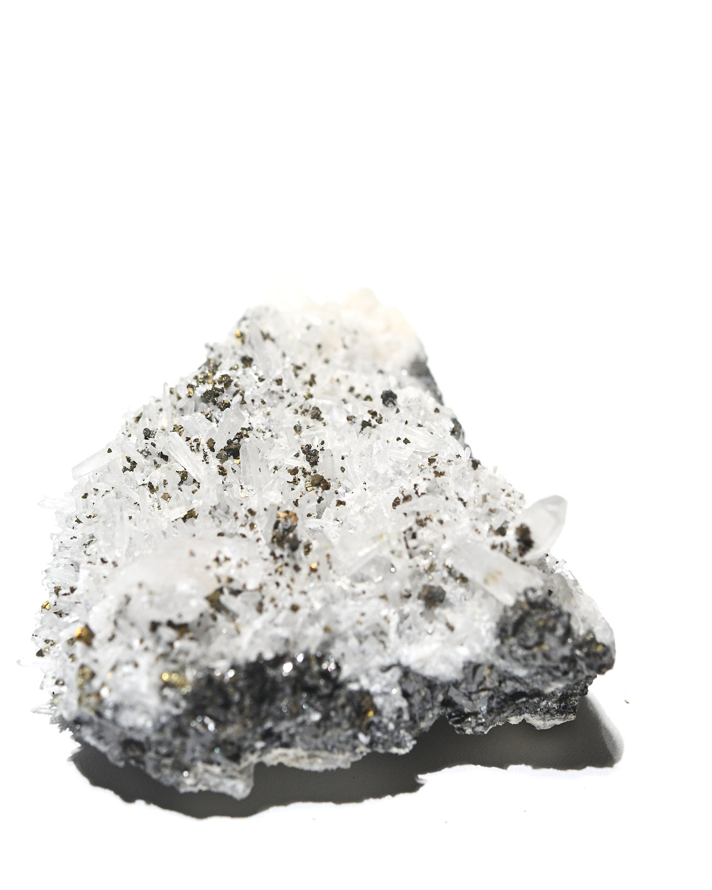 Quartz with Galena