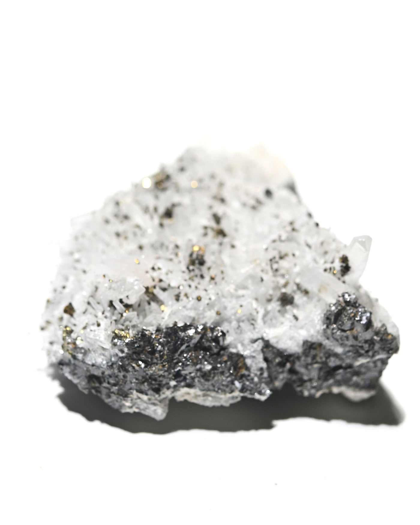 Quartz with Galena