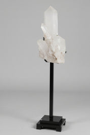 80lb Quartz Cluster on 4ftTall Stand