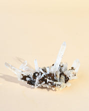 Lemurian Quartz w Siderite - view 8