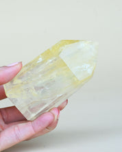 Golden Healer Quartz Point 237g