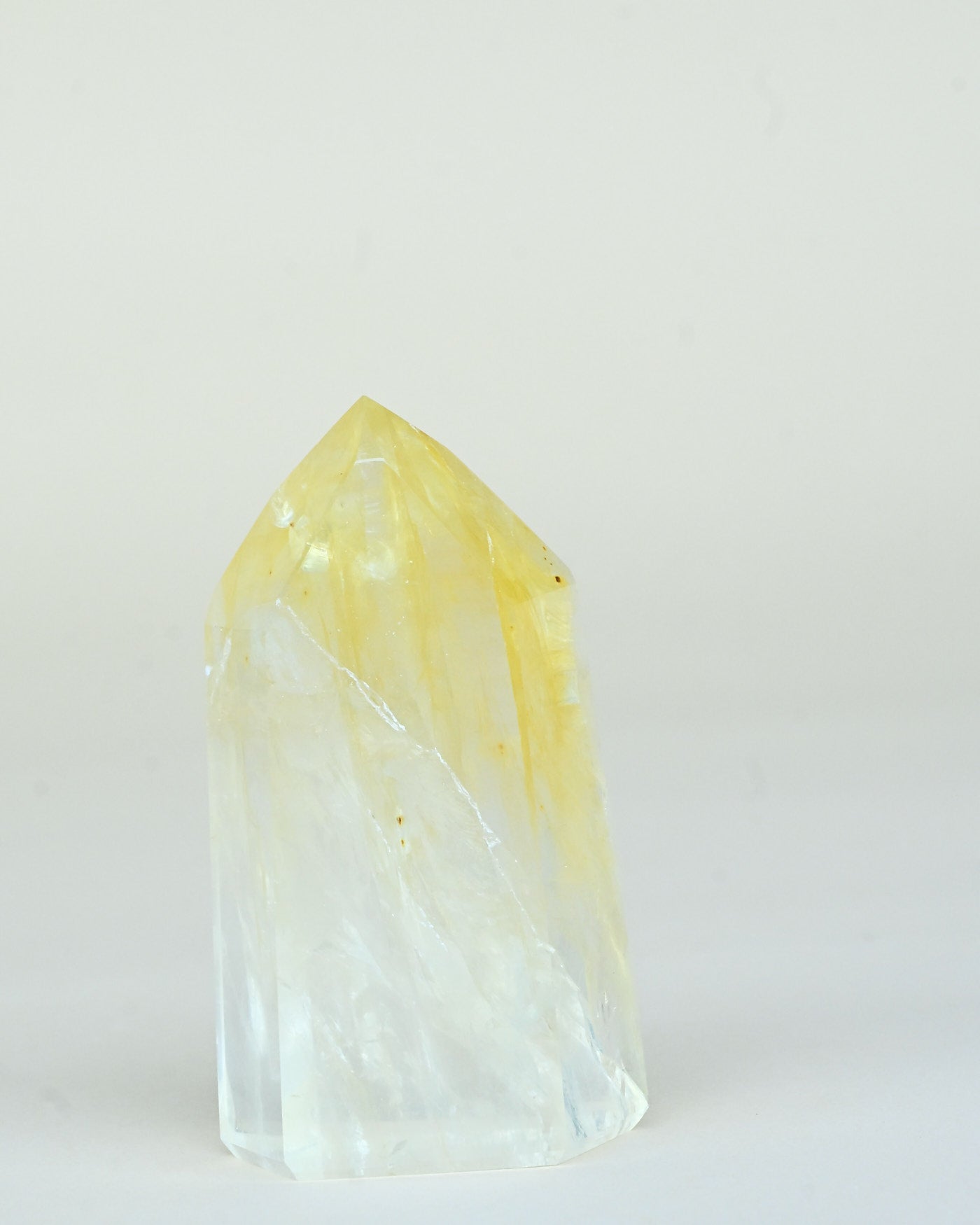 Golden Healer Quartz Point 237g