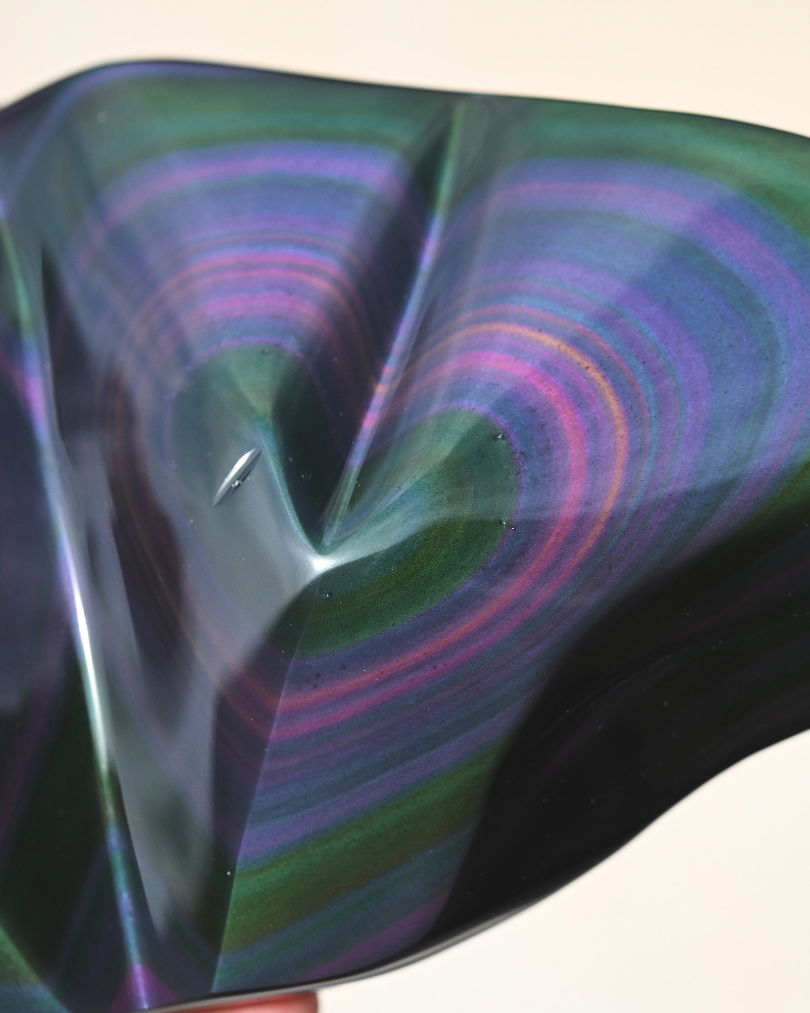 Rainbow Obsidian Double Heart Carving – Mexico - Image 7