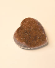 Pink Amethyst Druzy Heart