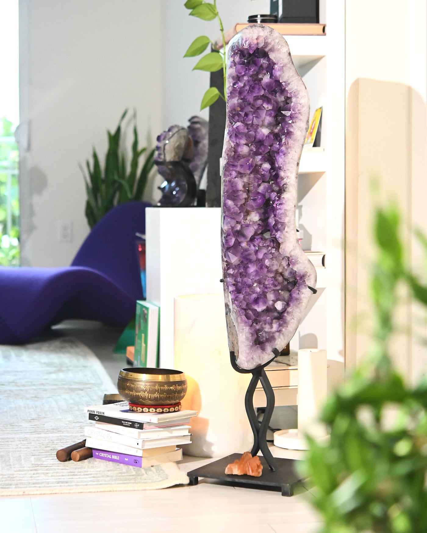 Statement Amethyst Geode | 70 lb / 3.5ft tall